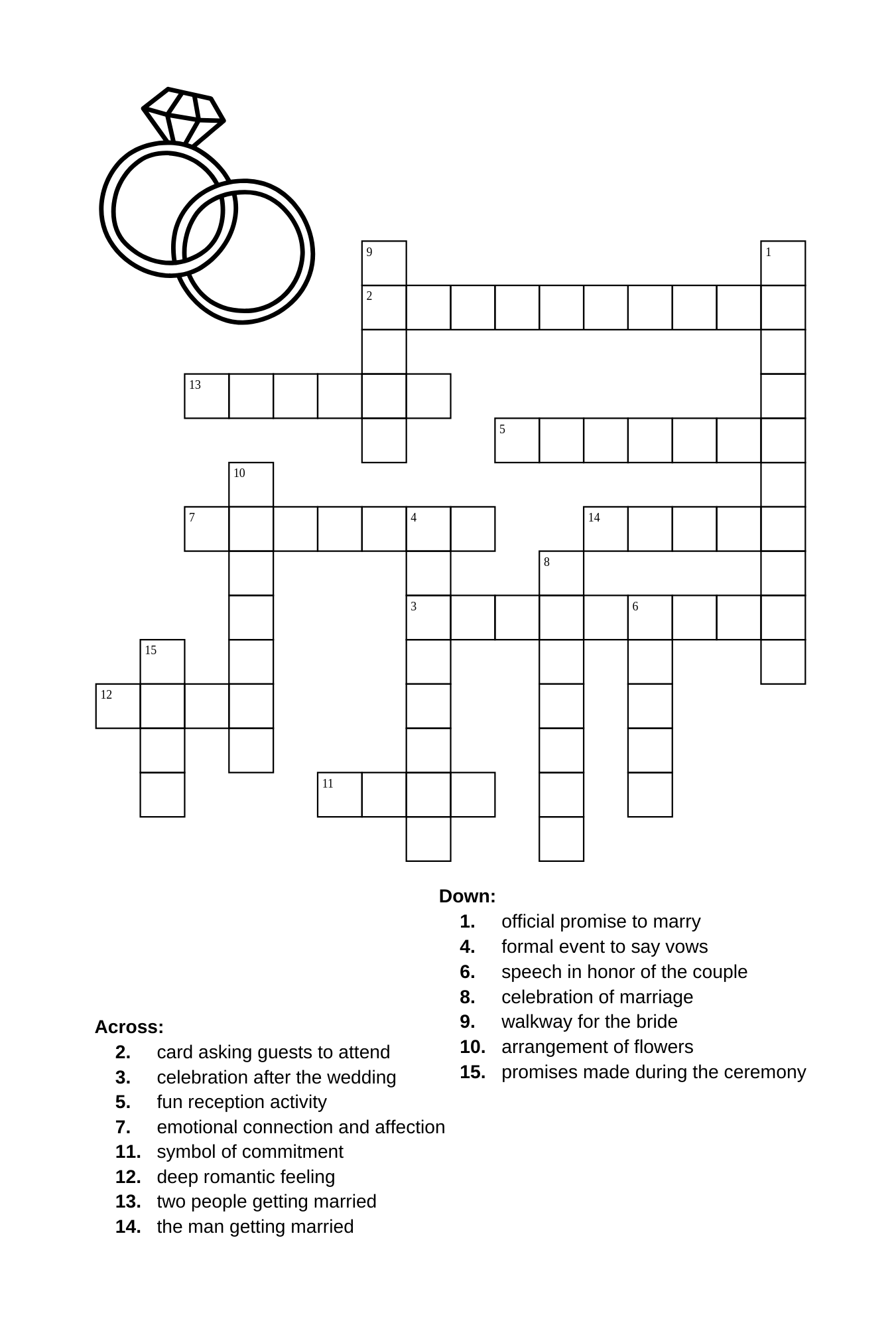Say I Do to the Clues Bridal Puzzle Book | Wedding Shower Activity Printable | Romantic Games & Notes for Bridesmaids or Planners