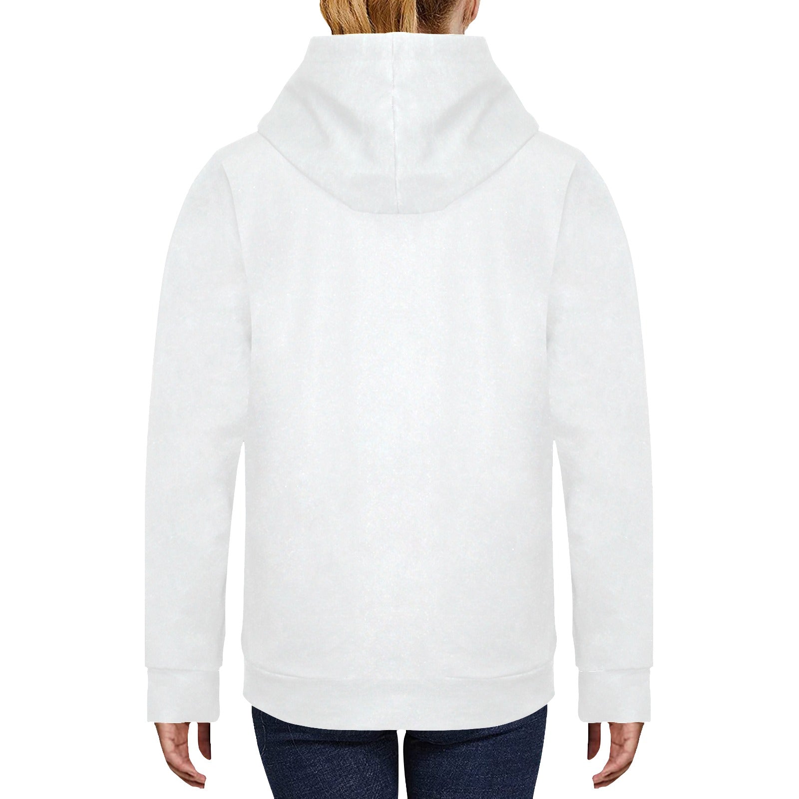 3 pumpkins Women's Long Sleeve Fleece Hoodie - Crafts By Q LLC