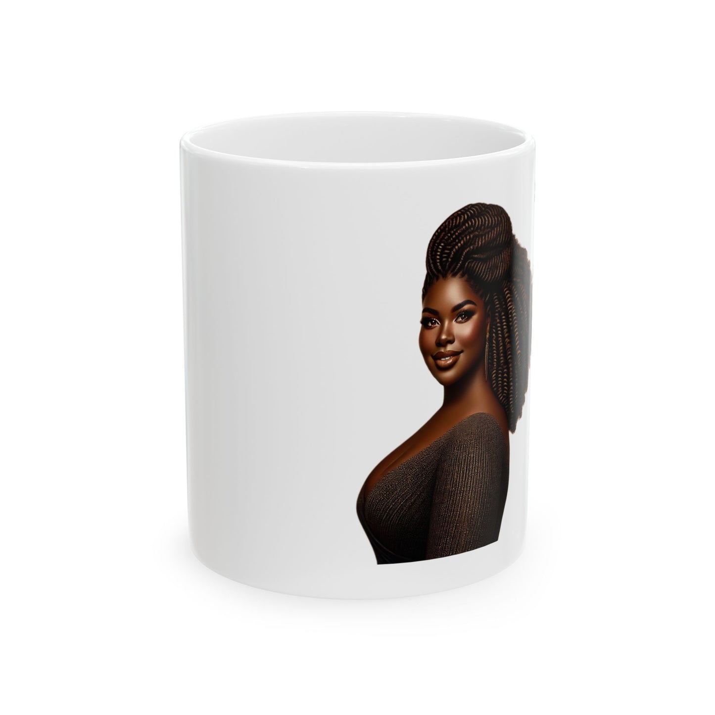 Empowering Woman Ceramic Mug - Inspirational Coffee Cup for Self-Love and Confidence - Perfect Gift for Any Occasion