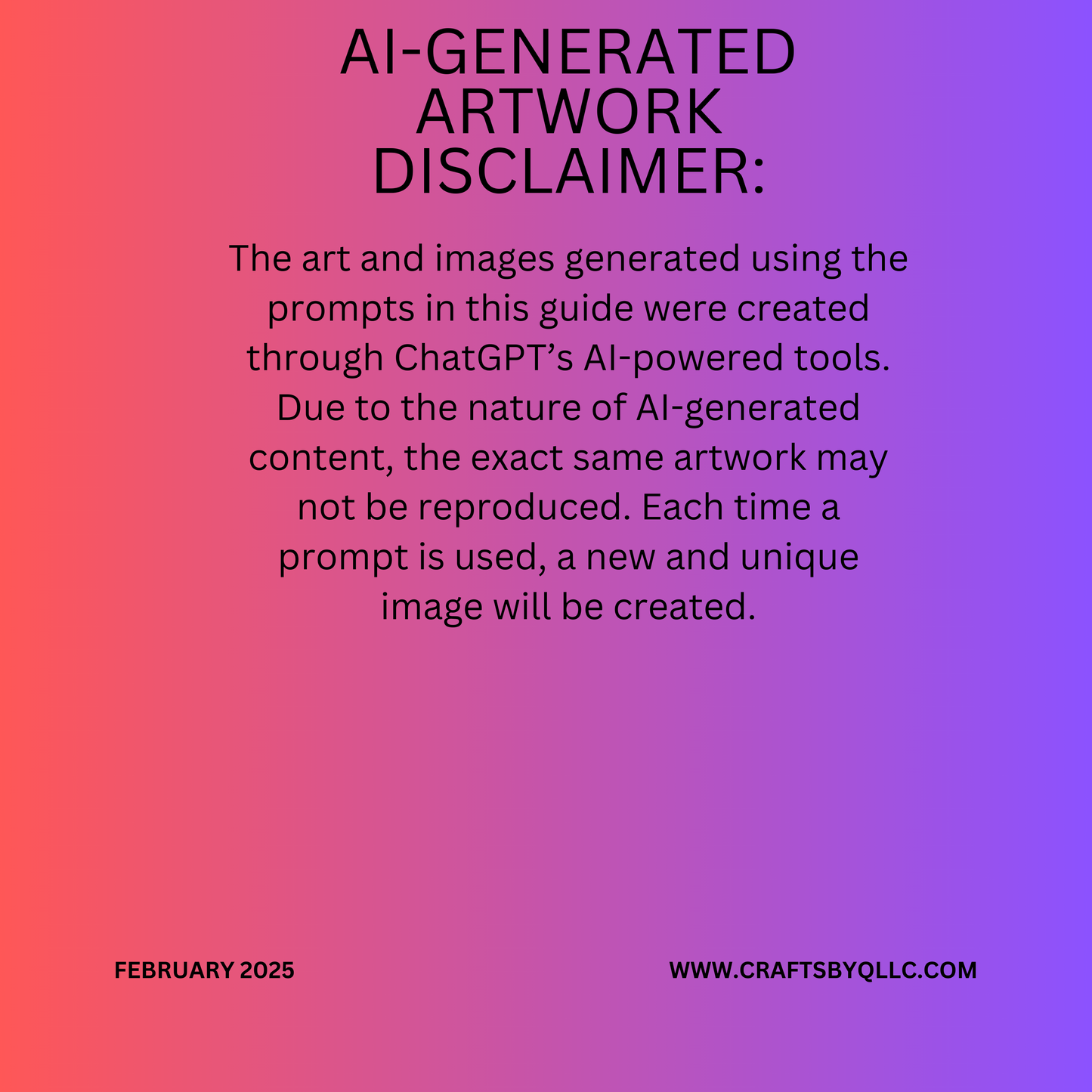 AI-Generated Prompt Bundle w/ Final Art