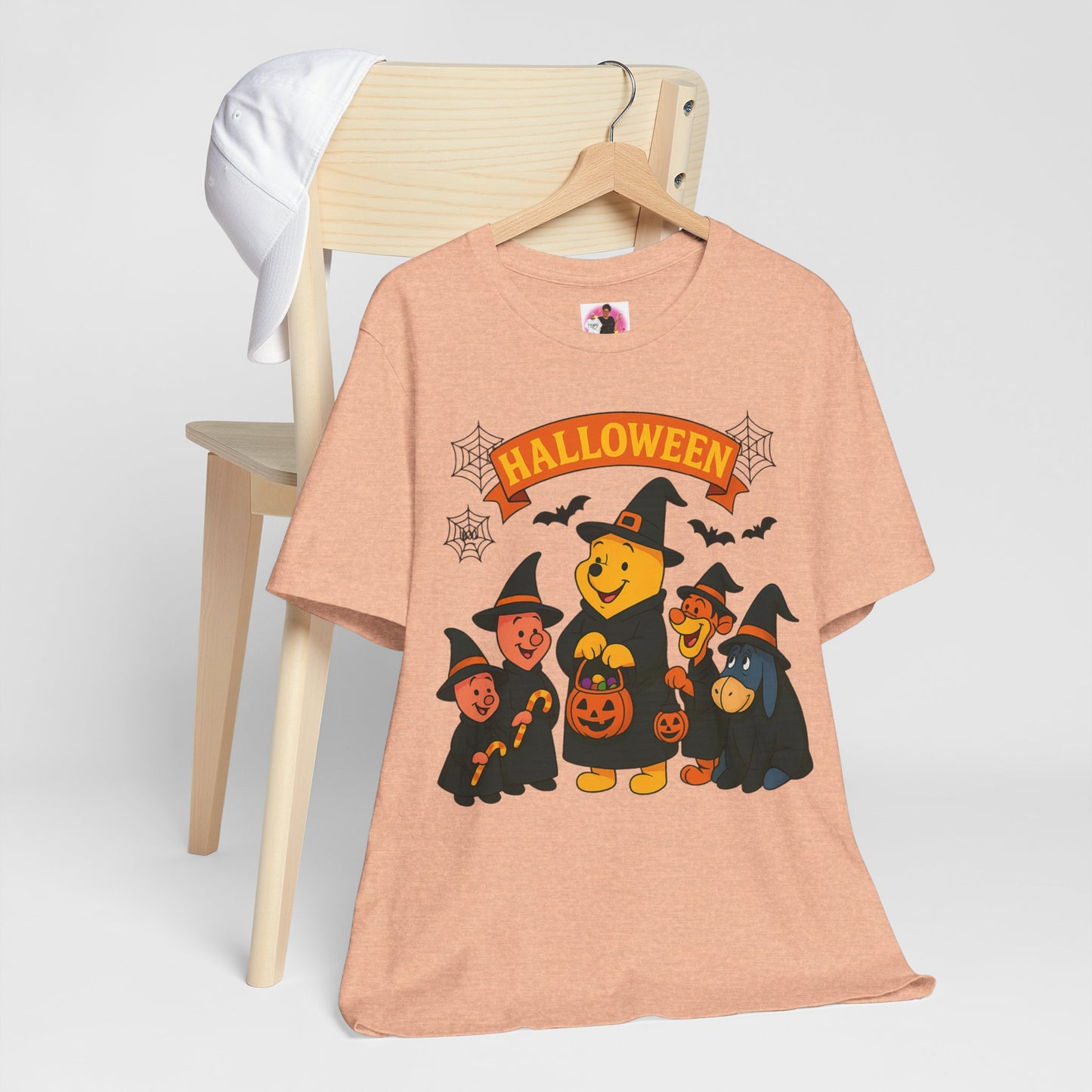 halloween shirt, spooky tee, fall family shirt, trick or treat tee, adult costume tee, kids halloween, soft cotton tee, unisex witch tee, bella canvas tee, cartoon witch tee, cute halloween, family group tee, themed party tee, haunted house tee, matching costume, halloween outfit, fall shirt vibe2