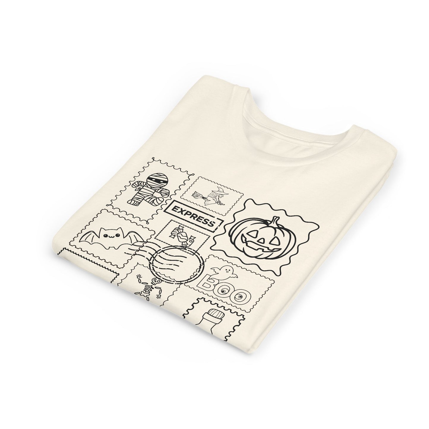 youth halloween tee, kids spooky tshirt, trick or treat top, pumpkin patch tee, halloween party top, kids fall season tee, cute ghost kids top, october kids shirt, spooky season tee, fall festival shirt, girls halloween tee, boys halloween top, fun kids halloween, seasonal youth tee, halloween graphic, youth ghost pumpkin, kids halloween gift