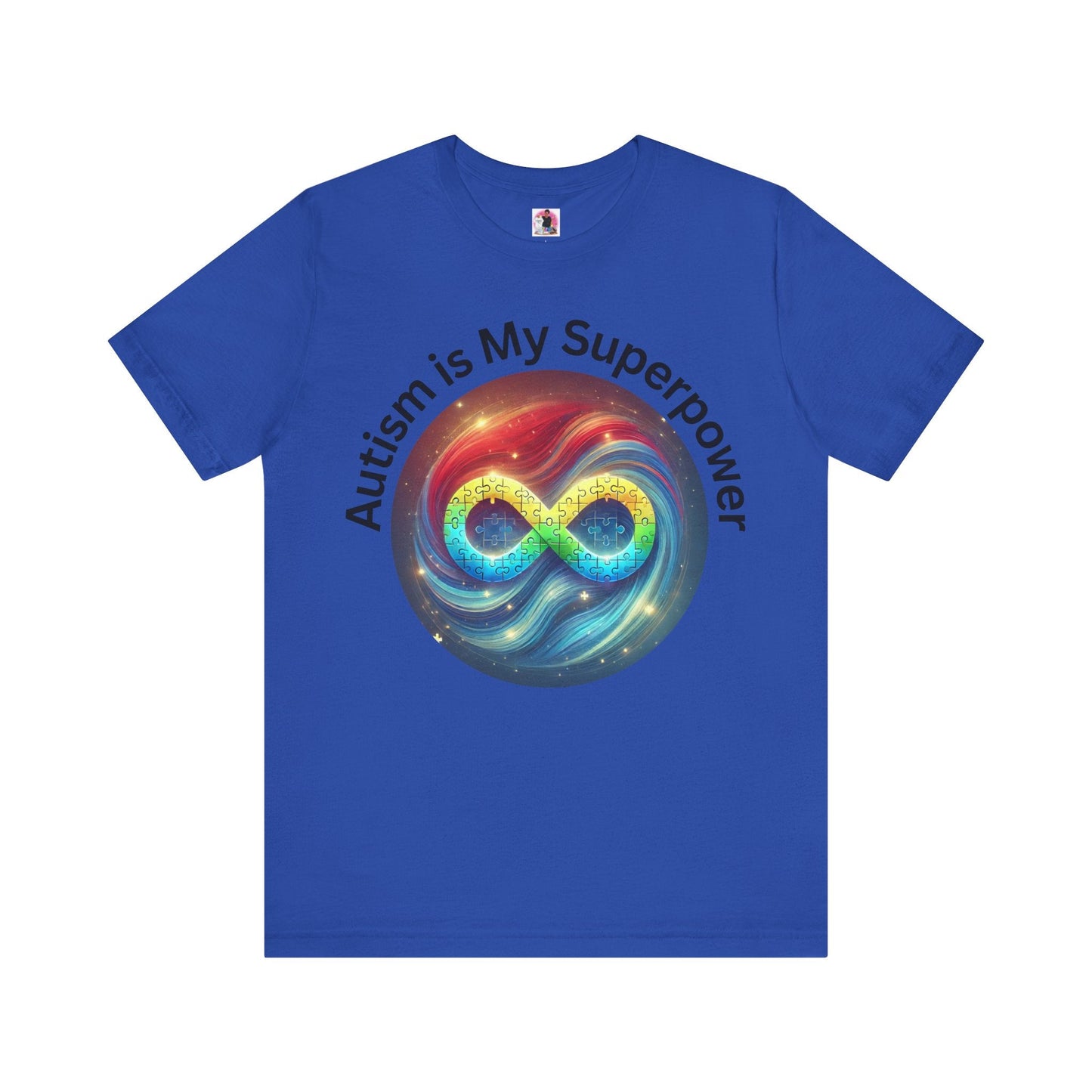 Autism Awareness Unisex Jersey Tee - 'Autism is My Superpower' - Crafts By Q LLC