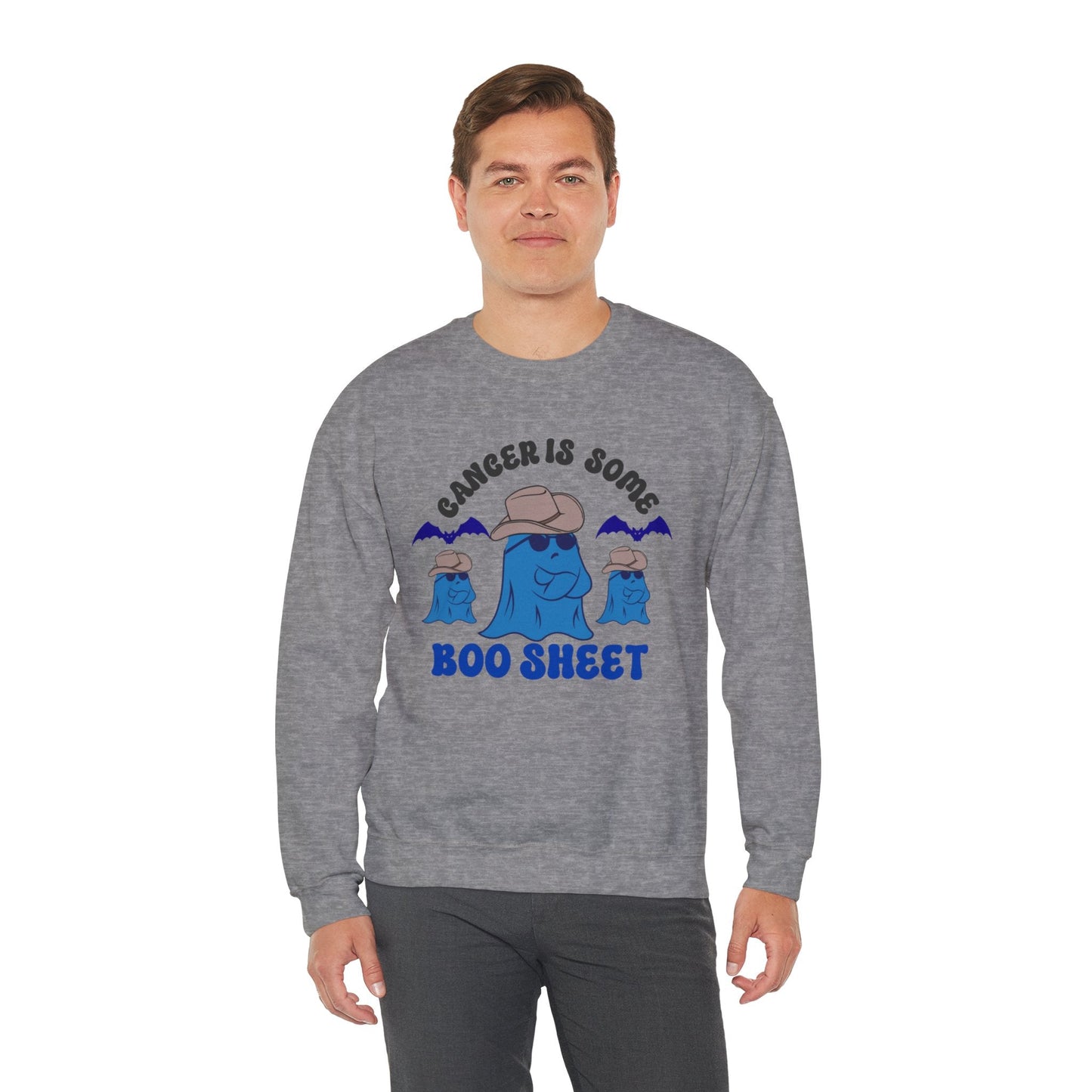 Cancer is Boo Sheet Unisex Sweatshirt - Crafts By Q LLC