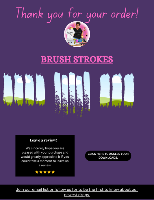 Grunge Brush Stroke Frames PNG, Transparent Aesthetic Borders for Canva, Distressed Digital Frames, Creative Overlay Clipart, Branding Design