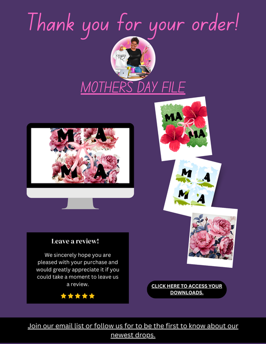 Editable Mother’s Day Frames | Elegant Floral PNGs | Social Media & Print Graphics | Digital Download for Designers & Crafters