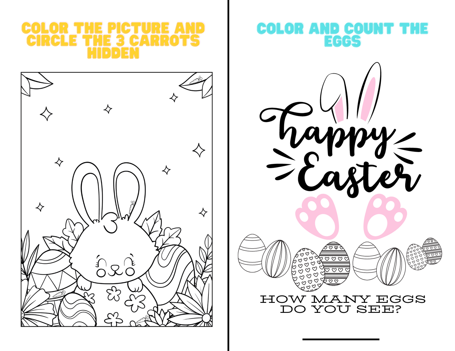 easter activity book