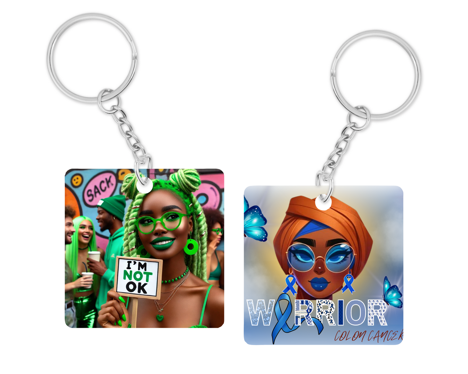 KEY CHAIN TEMPLATE