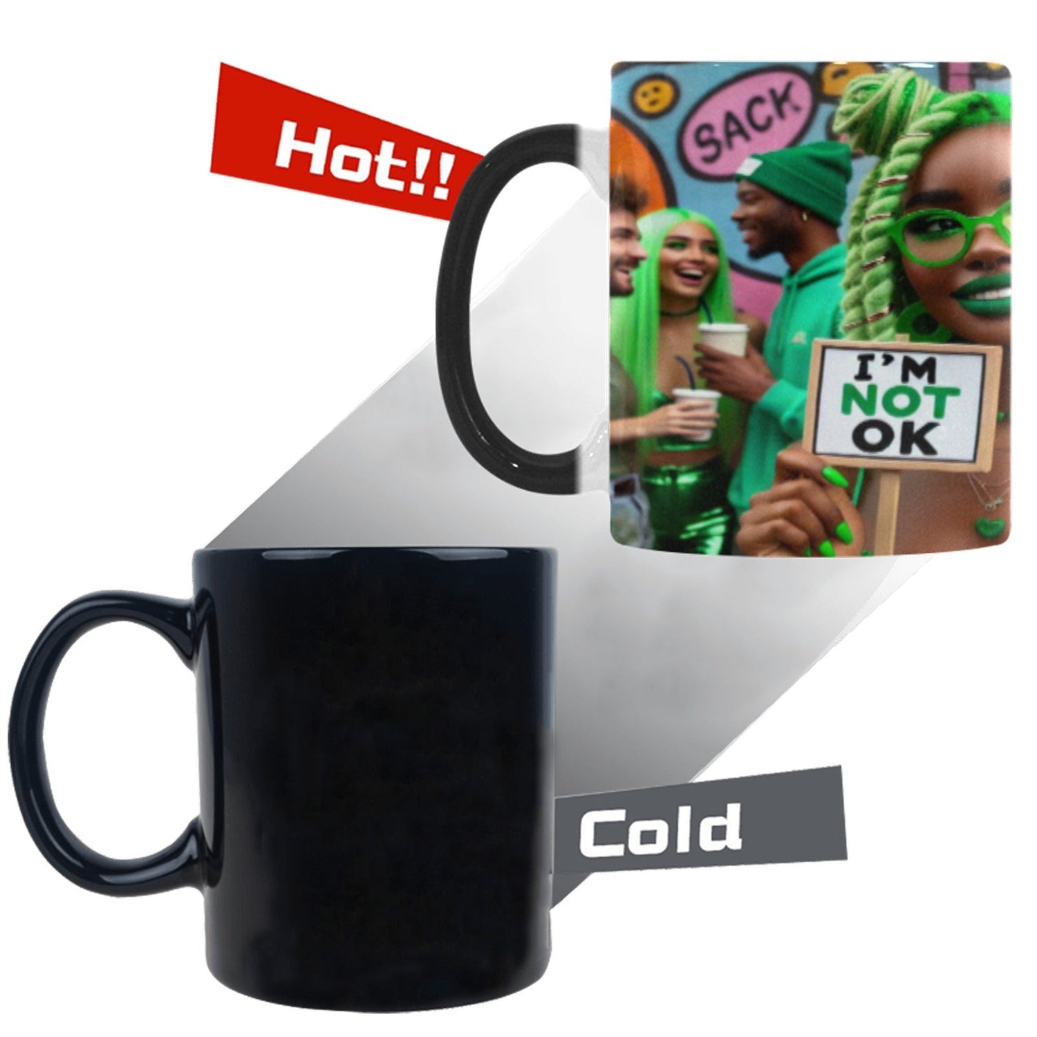 morph mugs - Crafts By Q LLC