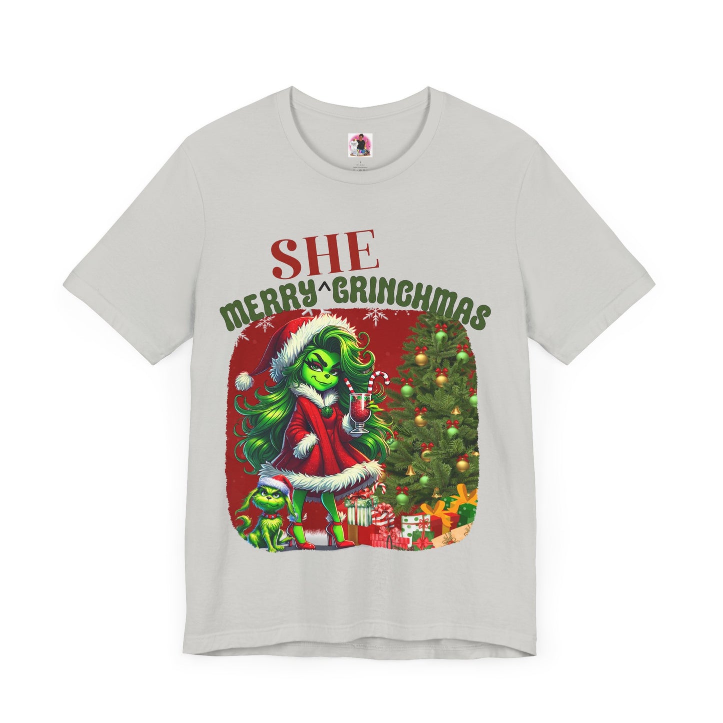 Merry She Grinchmas Tee