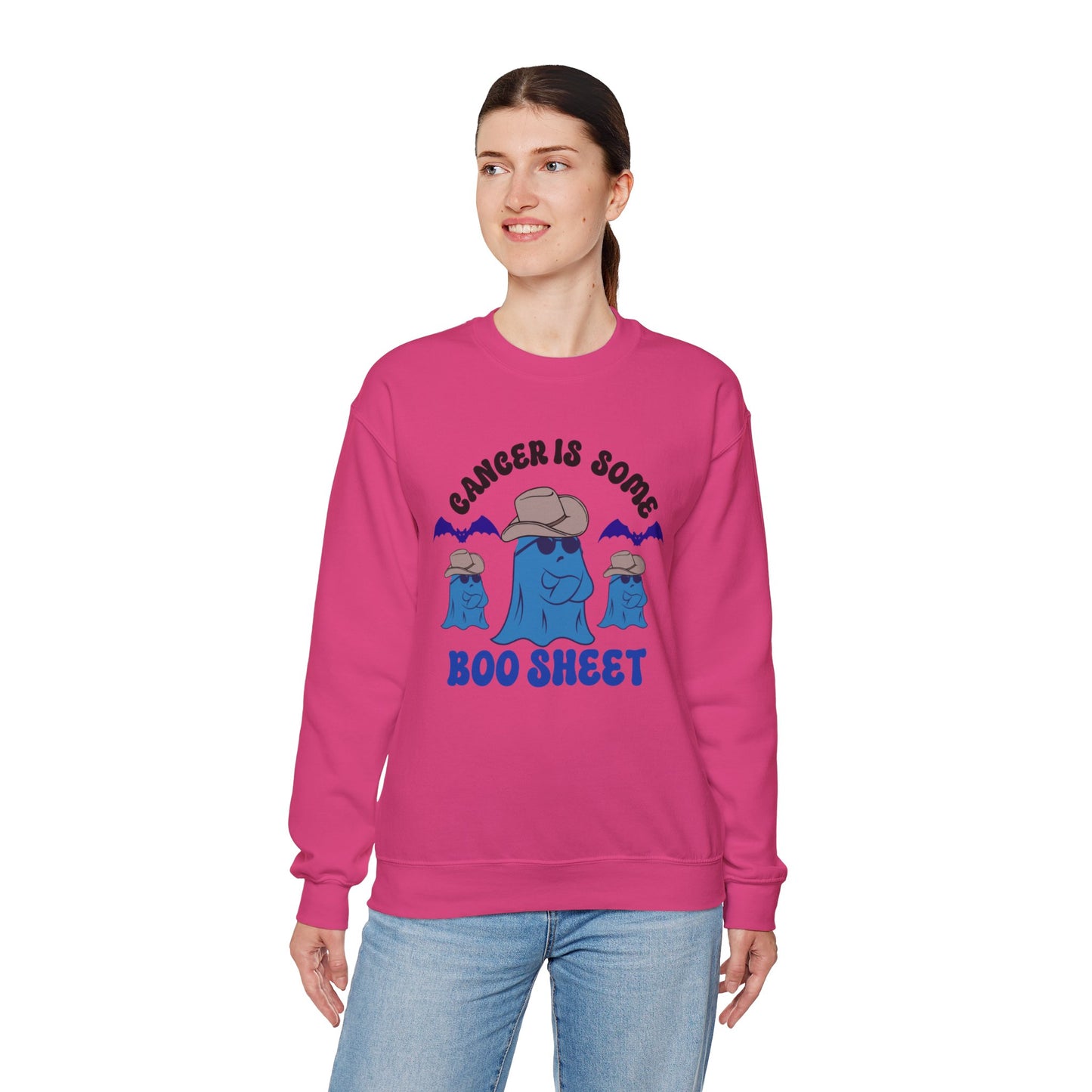 Cancer is Boo Sheet Unisex Sweatshirt