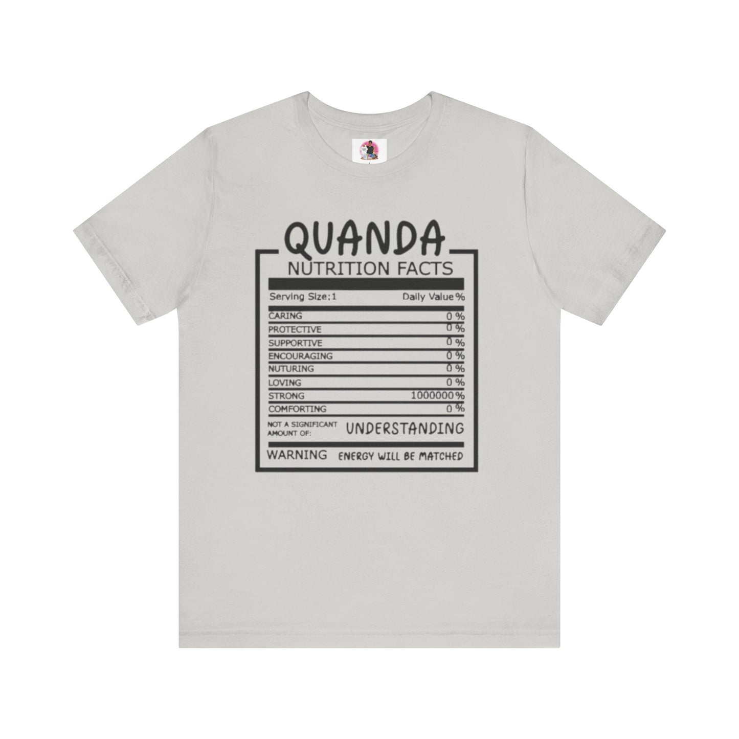 Name Nutrition Facts Tee