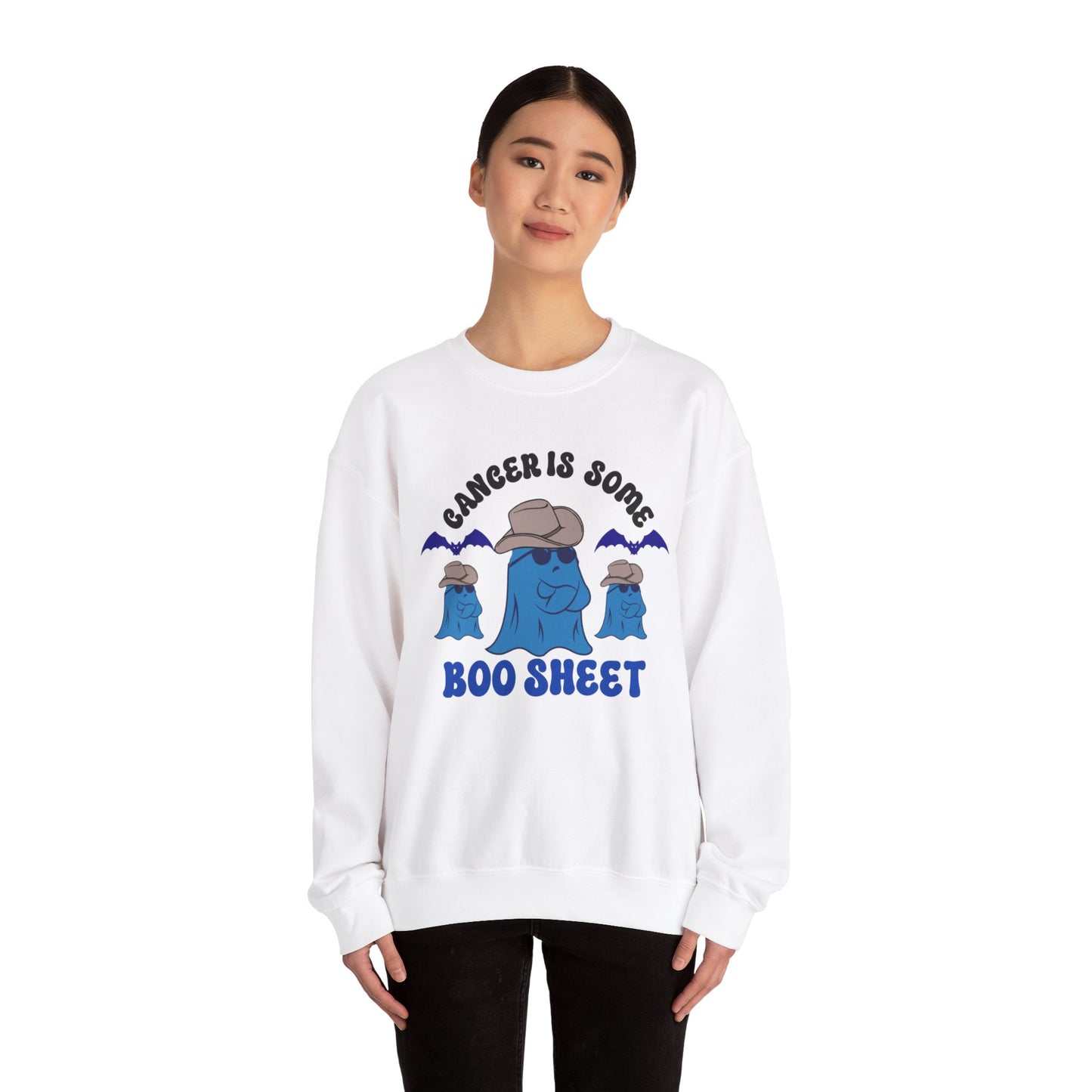 Cancer is Boo Sheet Unisex Sweatshirt