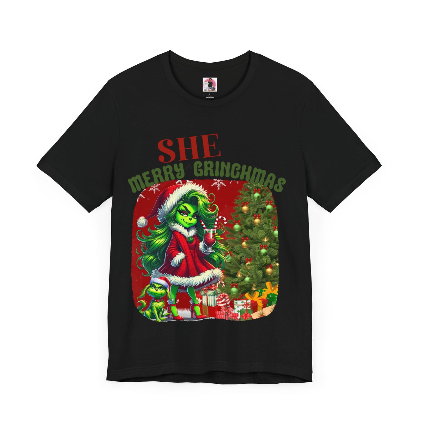 Merry She Grinchmas Tee