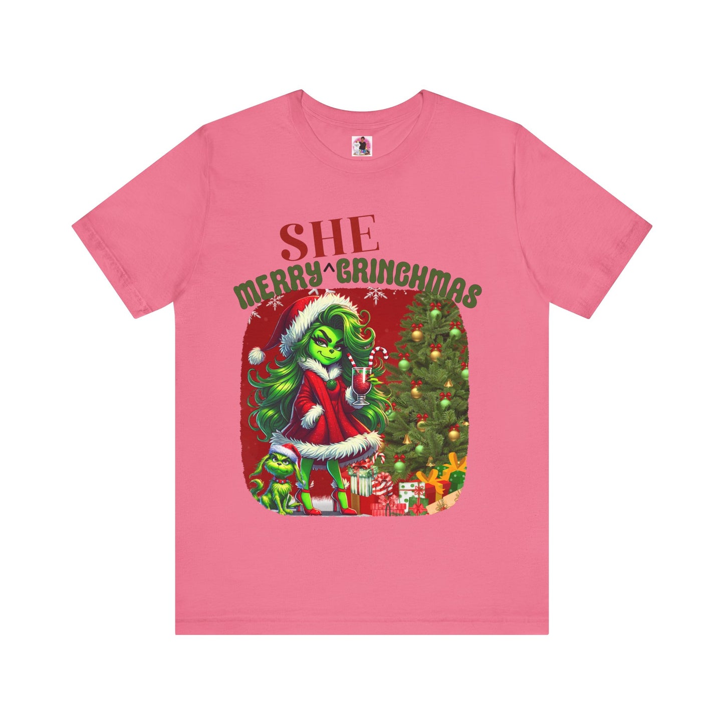 Merry She Grinchmas Tee