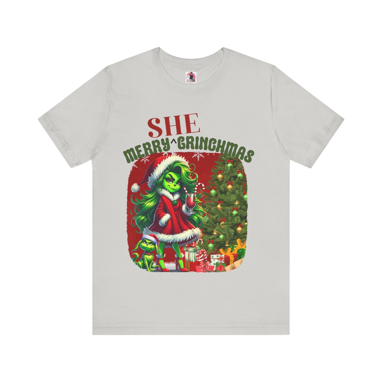 Merry She Grinchmas Tee