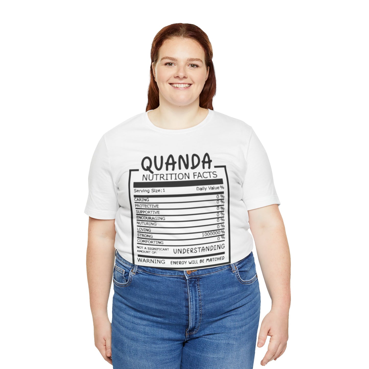 Name Nutrition Facts Tee