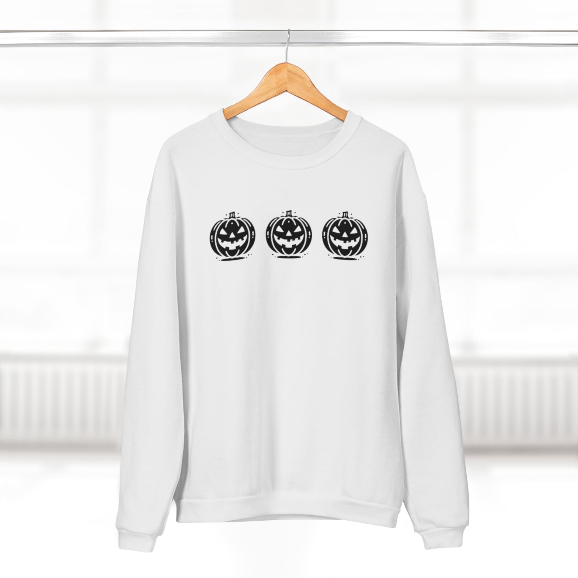 3 pumpkin Sweatshirt - Crafts By Q LLC