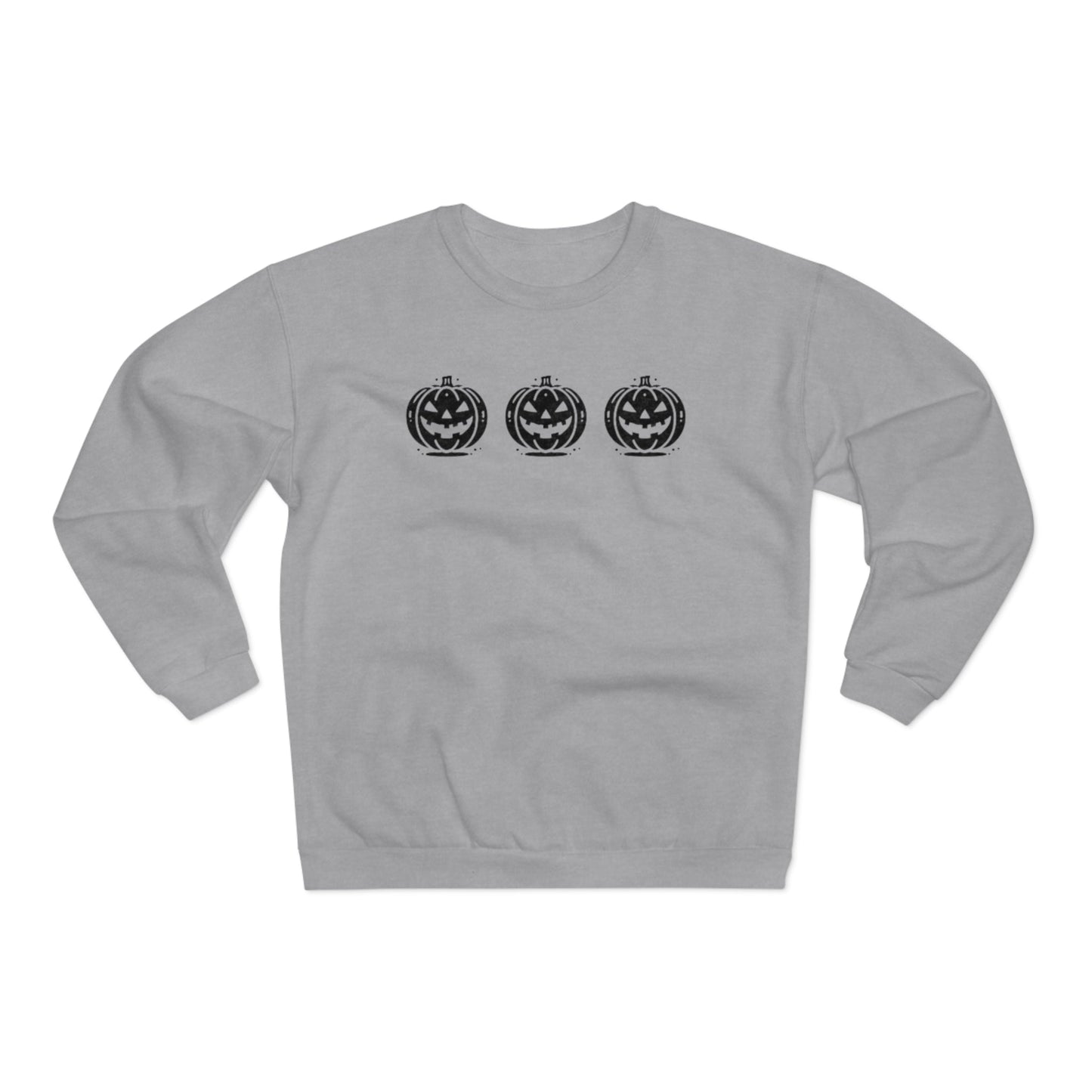 3 pumpkin Sweatshirt - Crafts By Q LLC