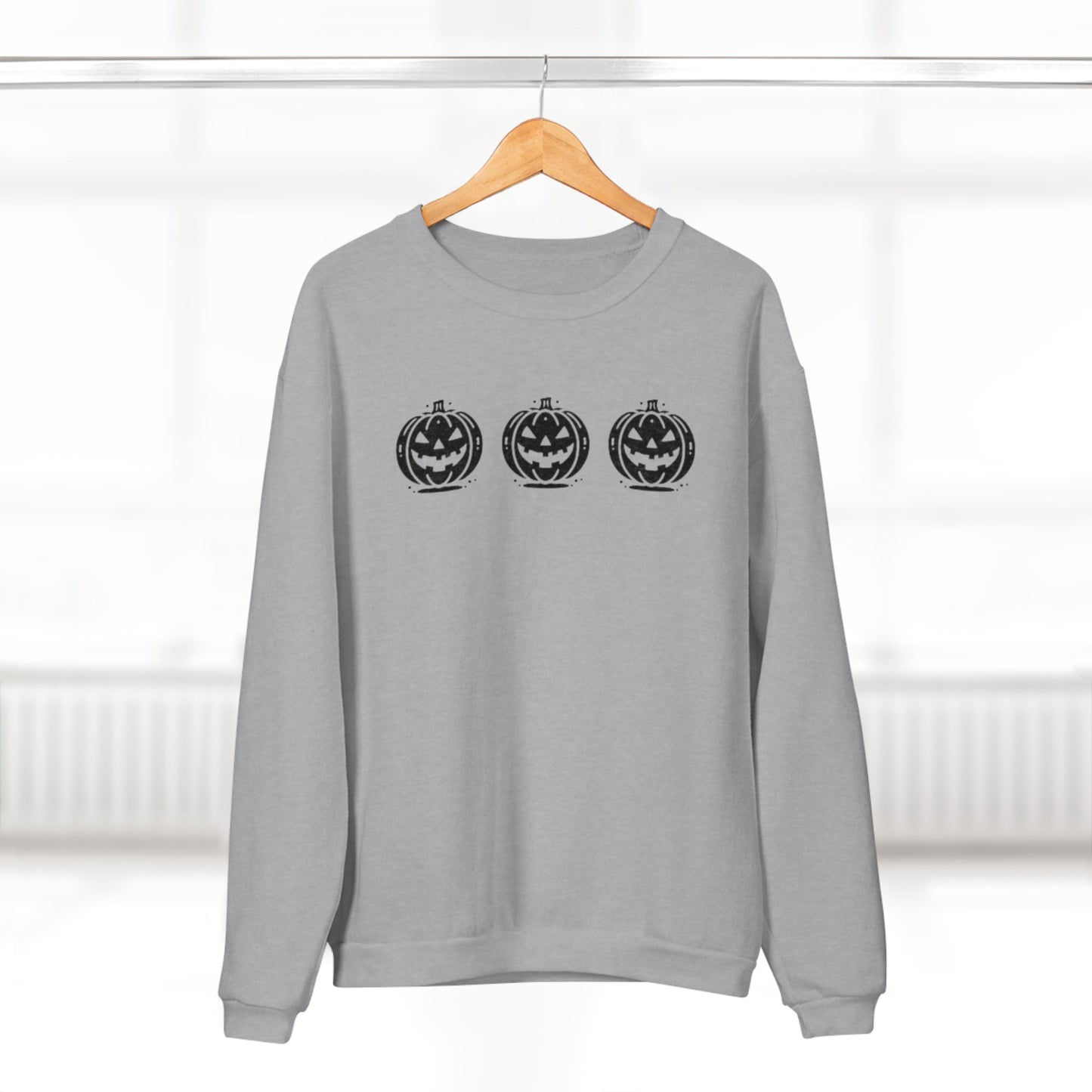 3 pumpkin Sweatshirt - Crafts By Q LLC