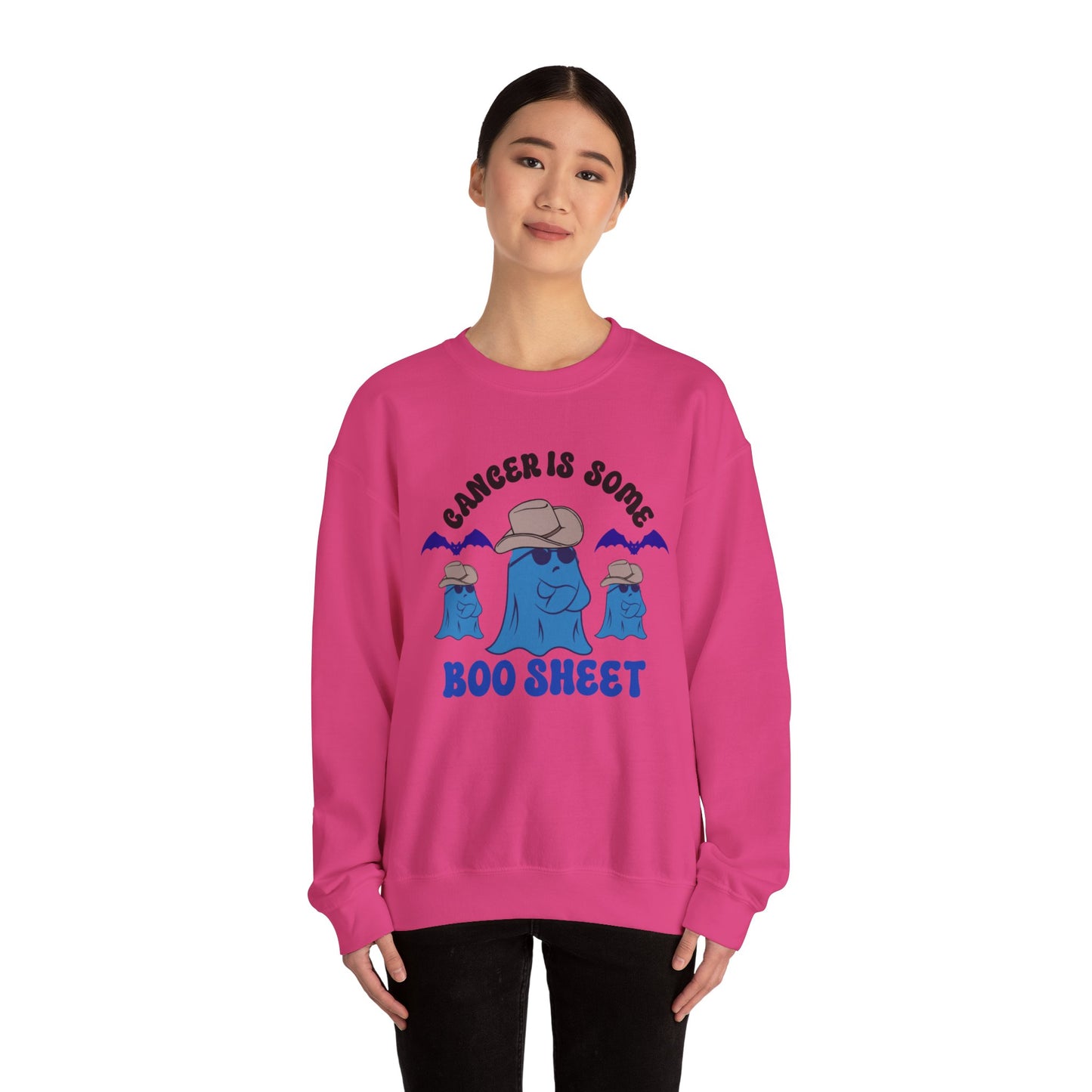 Cancer is Boo Sheet Unisex Sweatshirt