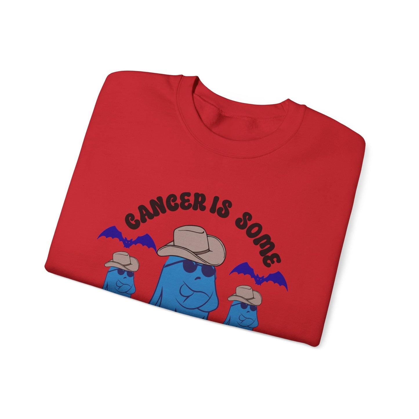 Cancer is Boo Sheet Unisex Sweatshirt