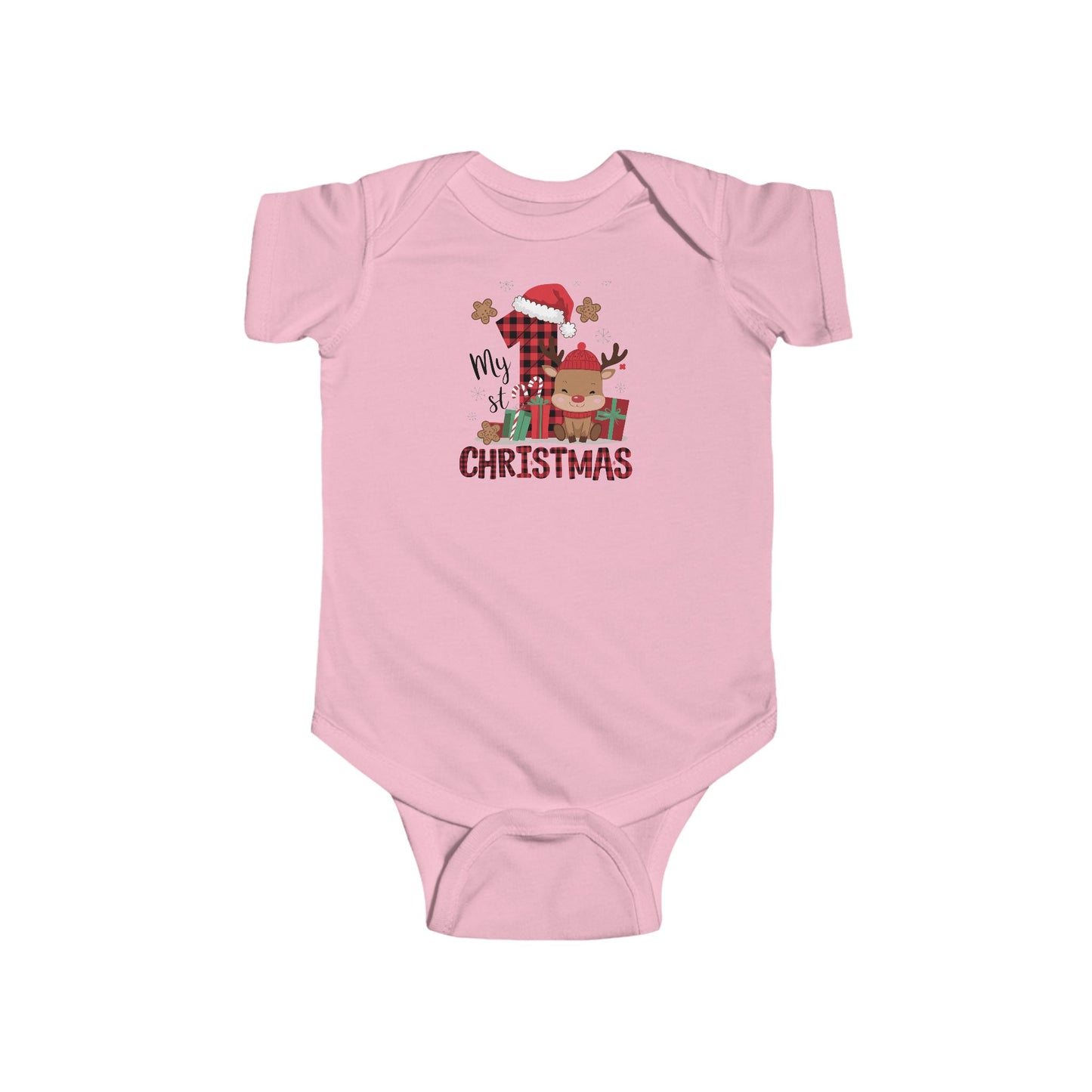 My 1st Christmas Bodysuit - Cute Holiday Infant Outfit