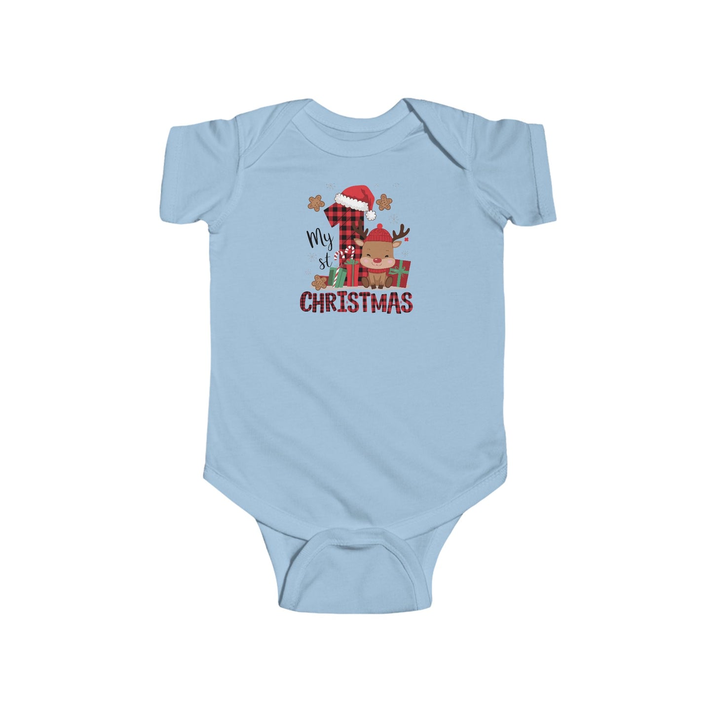 My 1st Christmas Bodysuit - Cute Holiday Infant Outfit