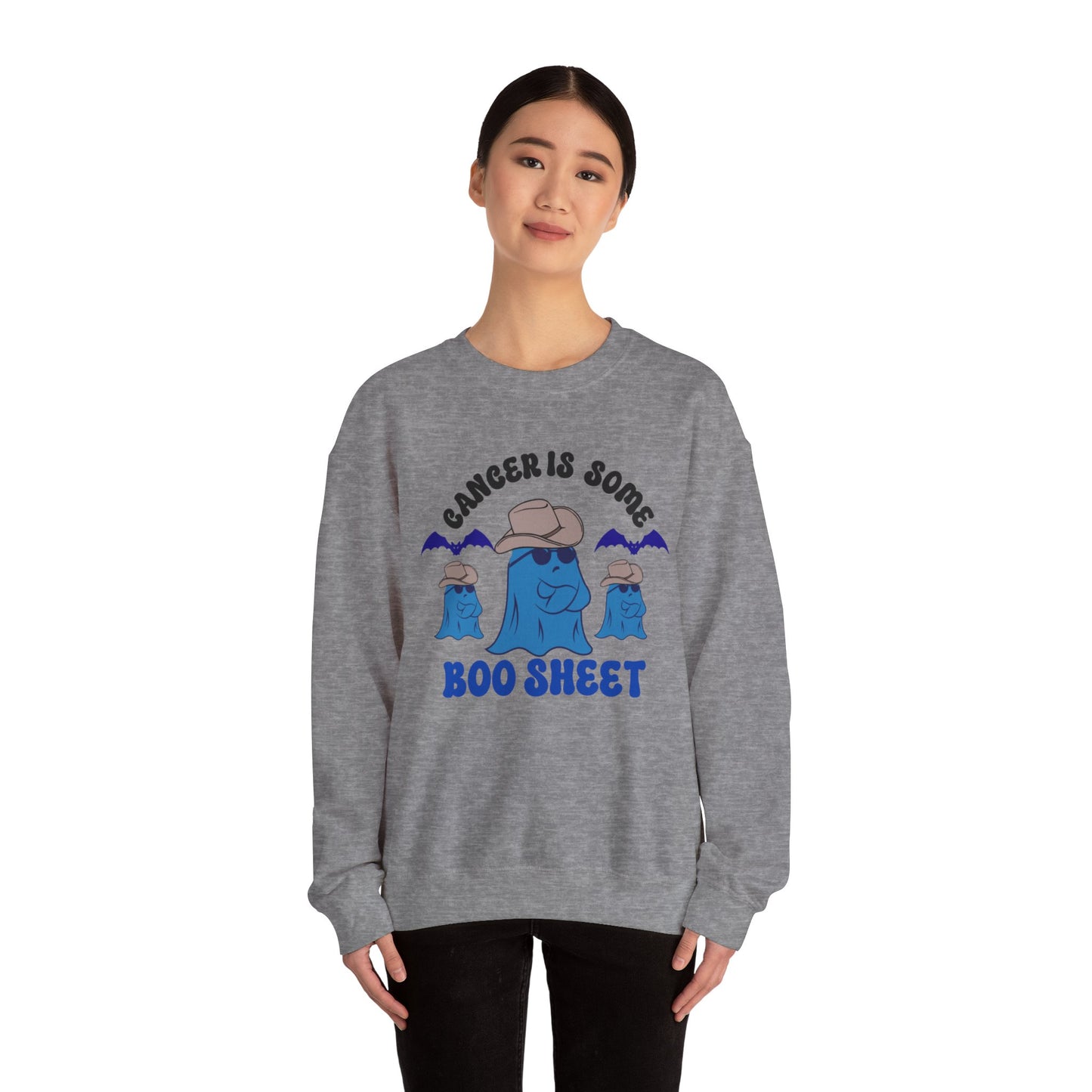 Cancer is Boo Sheet Unisex Sweatshirt