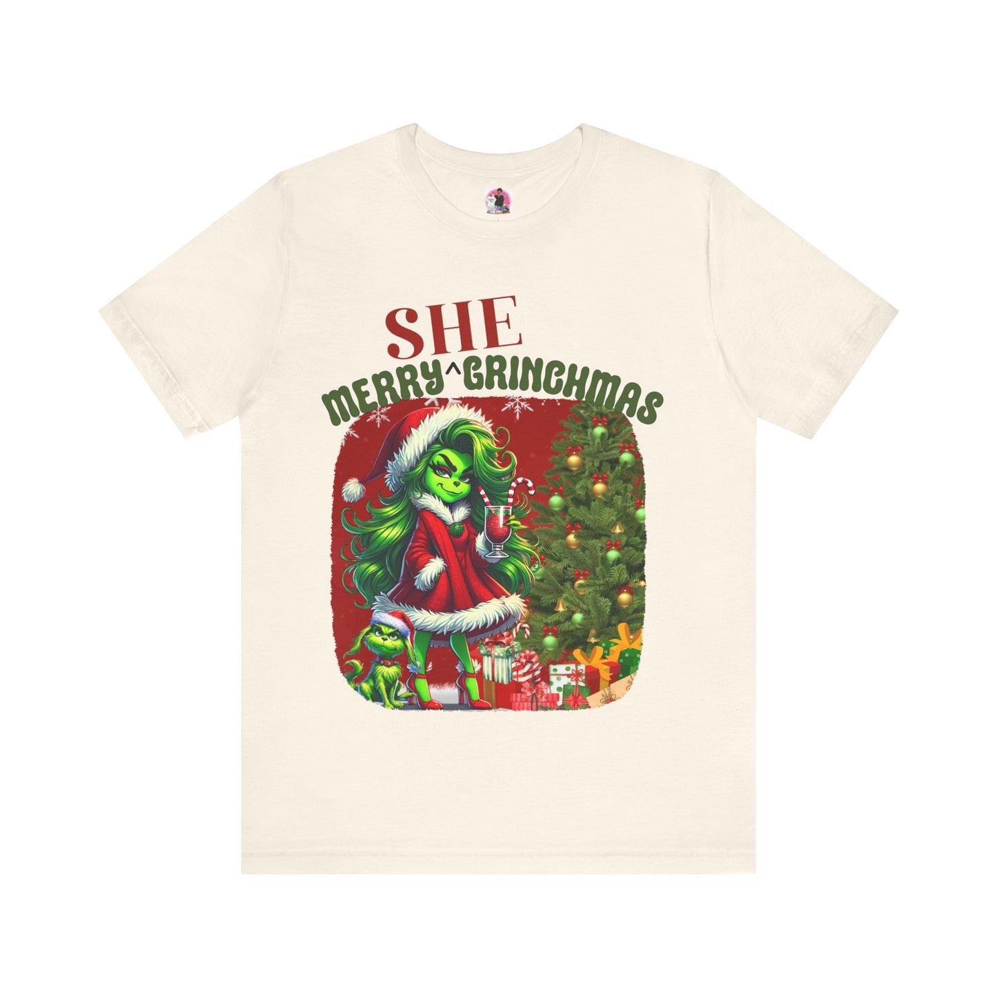 Merry She Grinchmas Tee