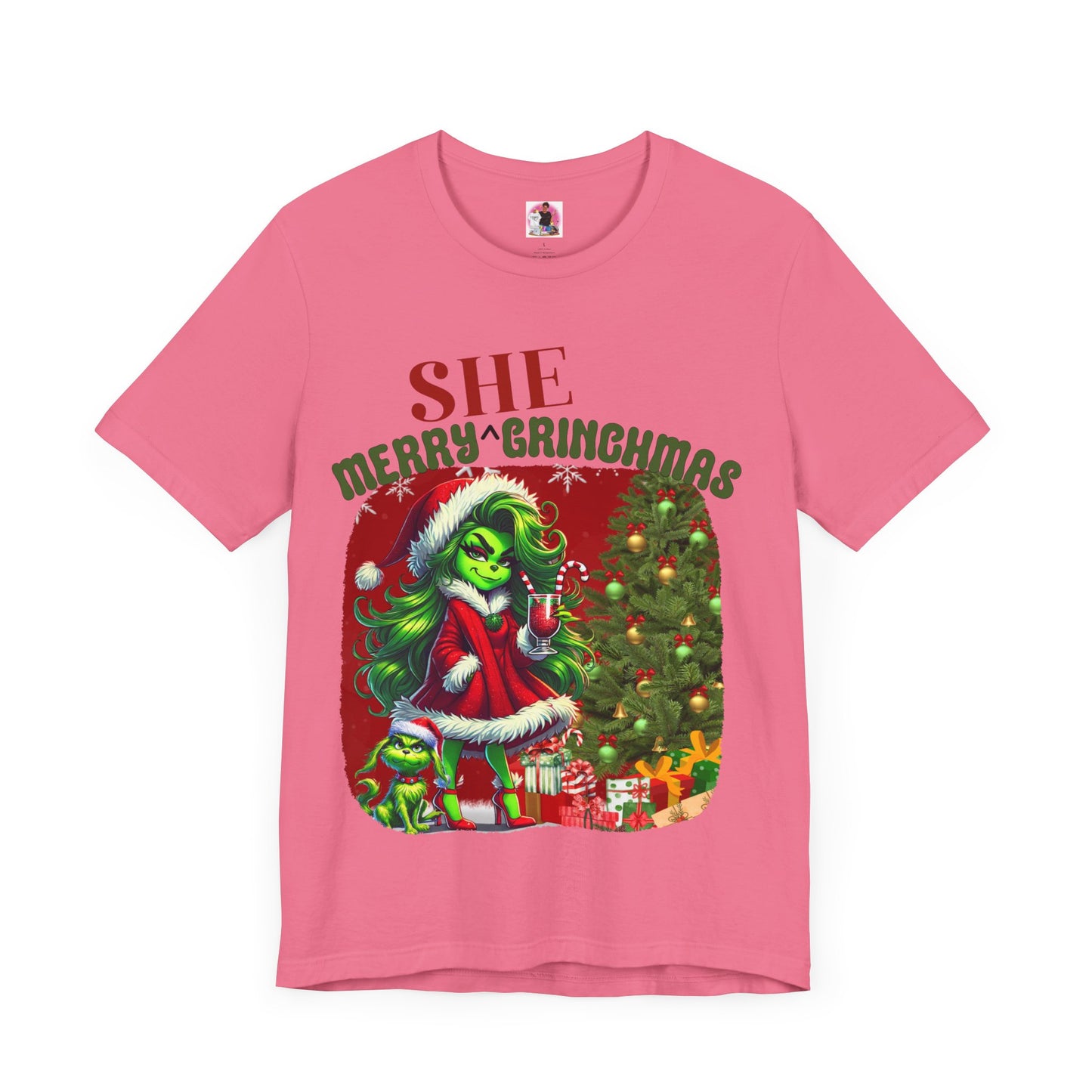 Merry She Grinchmas Tee