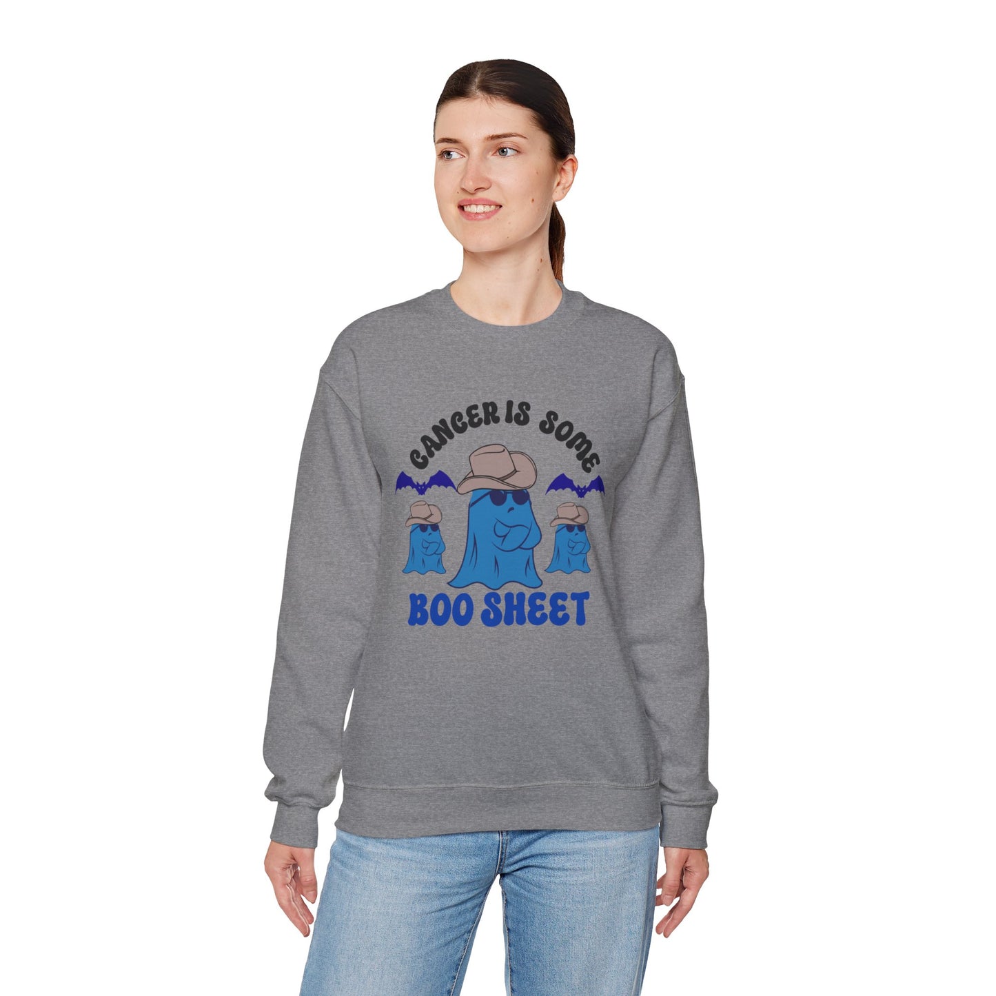 Cancer is Boo Sheet Unisex Sweatshirt