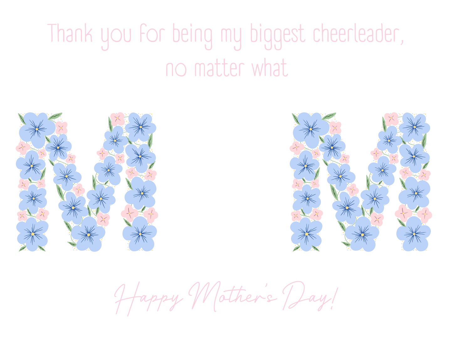 Printable Mother’s Day Gift – Elegant Floral Design – 10 Ready-to-Print File