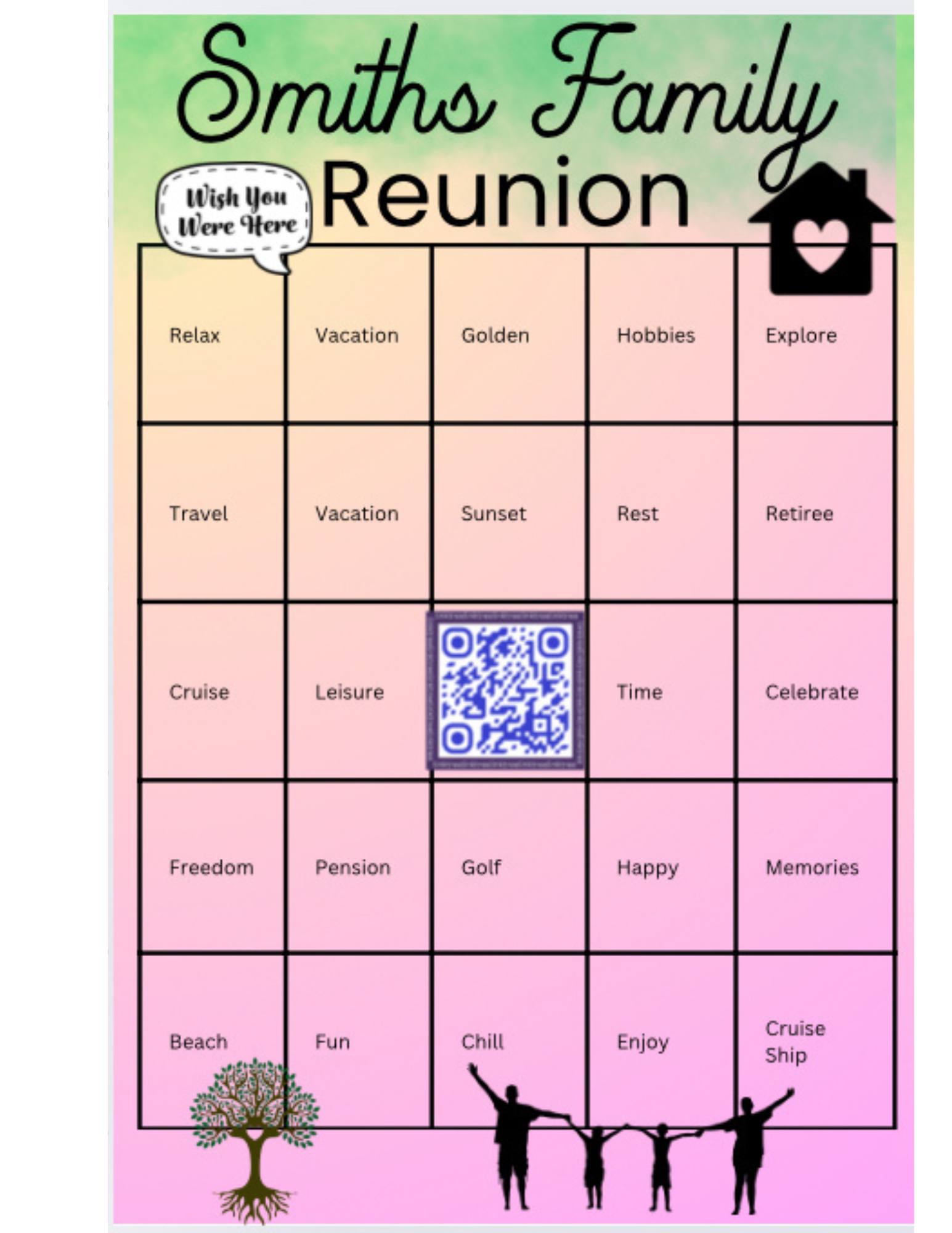 custom bingo game, personalized bingo cards, luxury bingo game set, bridal shower bingo game, retirement party bingo, birthday party bingo game, baby shower bingo set, custom party games, printable bingo cards, personalized bingo set, themed bingo game, event party bingo, premium bingo game, customized game cards, family reunion bingo, wedding shower bingo, milestone birthday game, keepsake party games, custom entertainment set, bingo game for special event