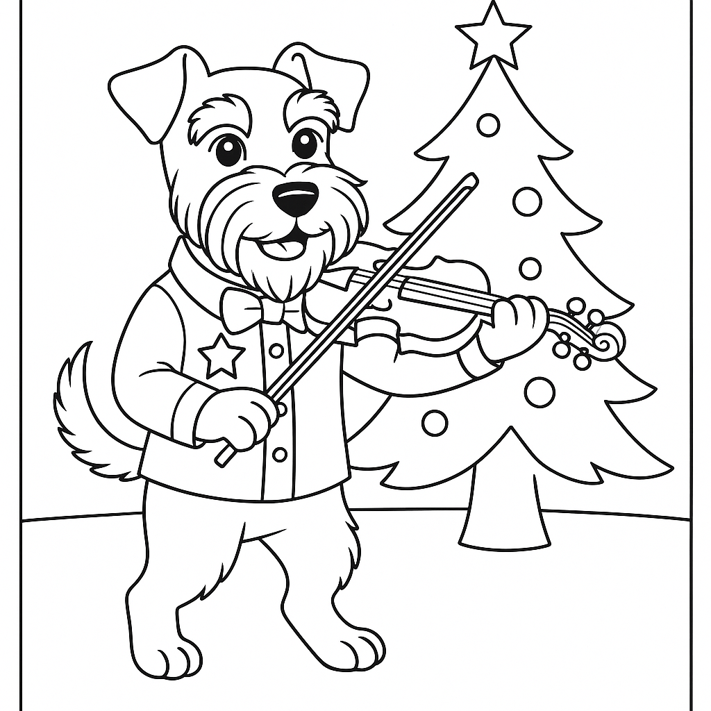 Miniature Schnauzer coloring book, schnauzer dog coloring pages, schnauzer fun facts, community helper dogs, holiday dog coloring book, dog lover gift, schnauzer art, kids coloring book schnauzers, adult coloring book dogs, schnauzer themed gift, bold outline coloring pages, schnauzer breed facts, schnauzer educational coloring book