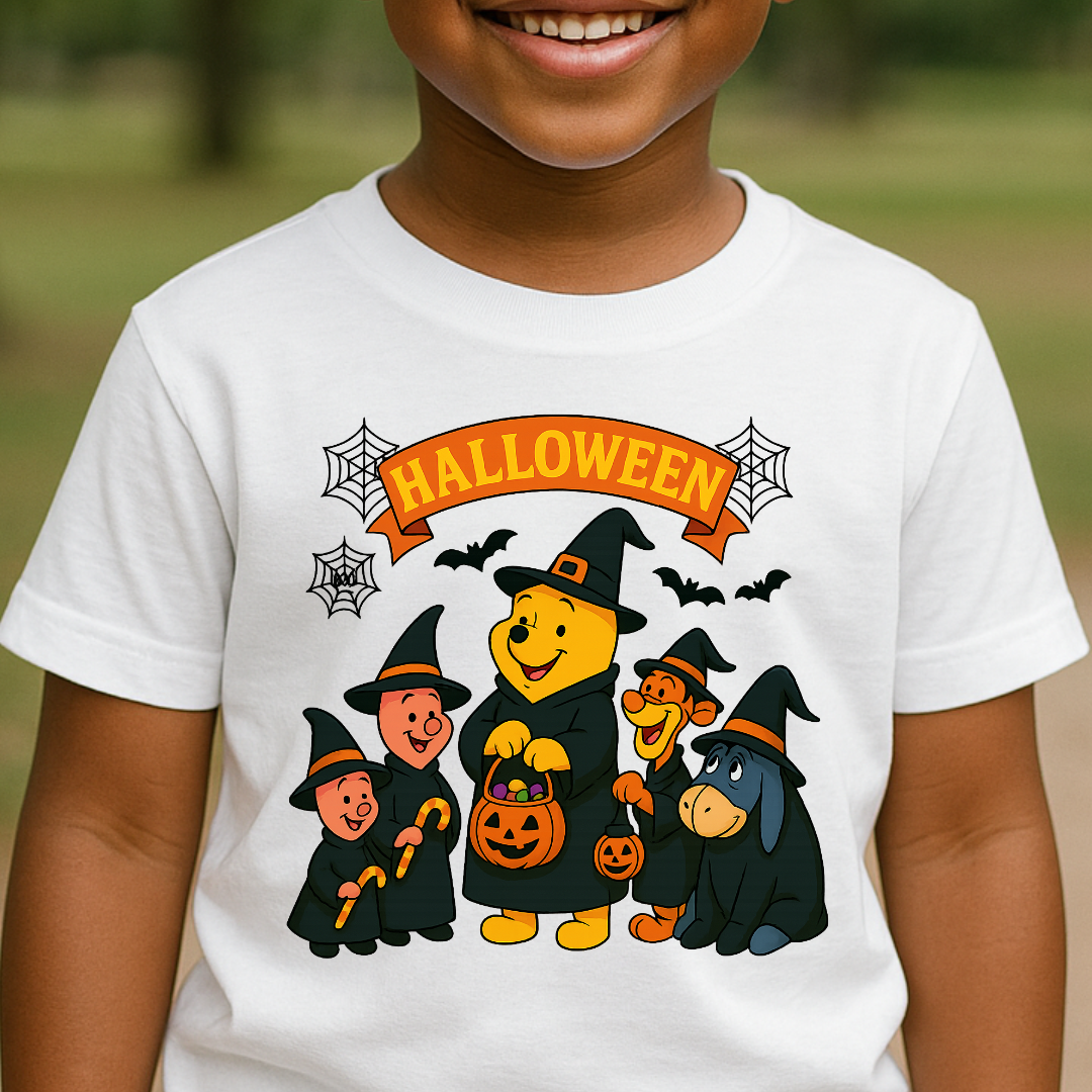 halloween shirt, spooky tee, fall family shirt, trick or treat tee, adult costume tee, kids halloween, soft cotton tee, unisex witch tee, bella canvas tee, cartoon witch tee, cute halloween, family group tee, themed party tee, haunted house tee, matching costume, halloween outfit, fall shirt vibe3
