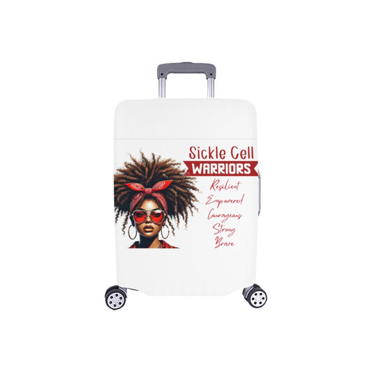 my Sickle cell Awareness small luggage Luggage Cover/Small 18"-21"