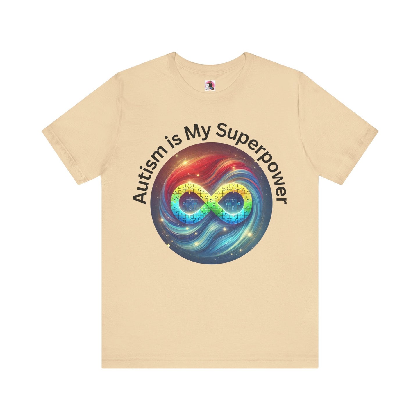 Autism Awareness Unisex Jersey Tee - 'Autism is My Superpower' - Crafts By Q LLC