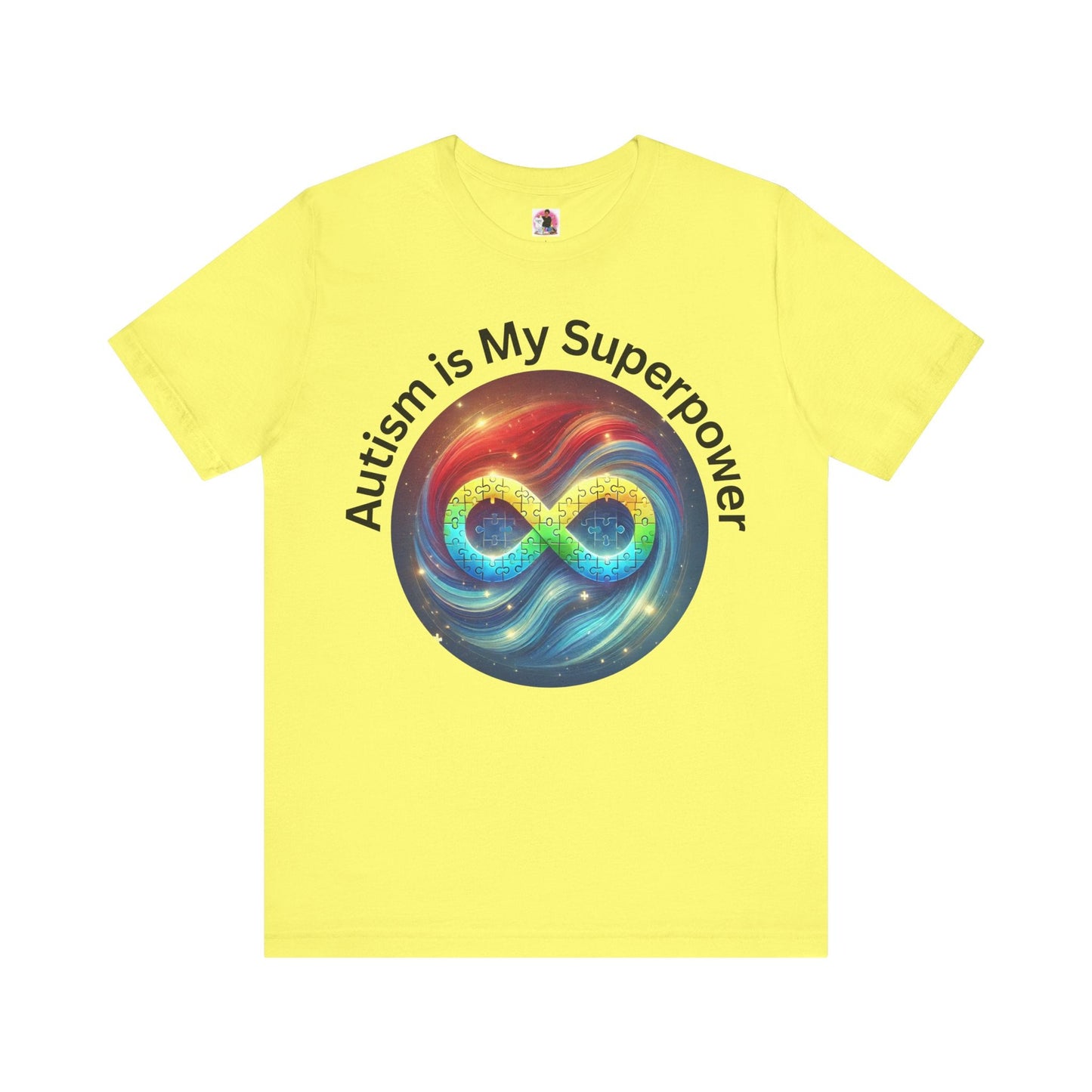 Autism Awareness Unisex Jersey Tee - 'Autism is My Superpower' - Crafts By Q LLC