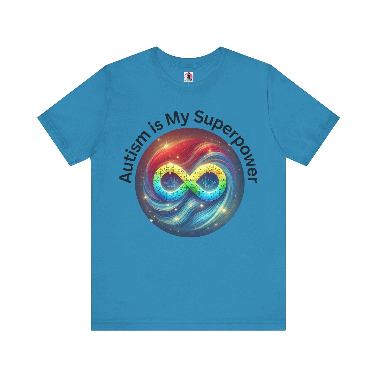 Autism Awareness Unisex Jersey Tee - 'Autism is My Superpower' - Crafts By Q LLC