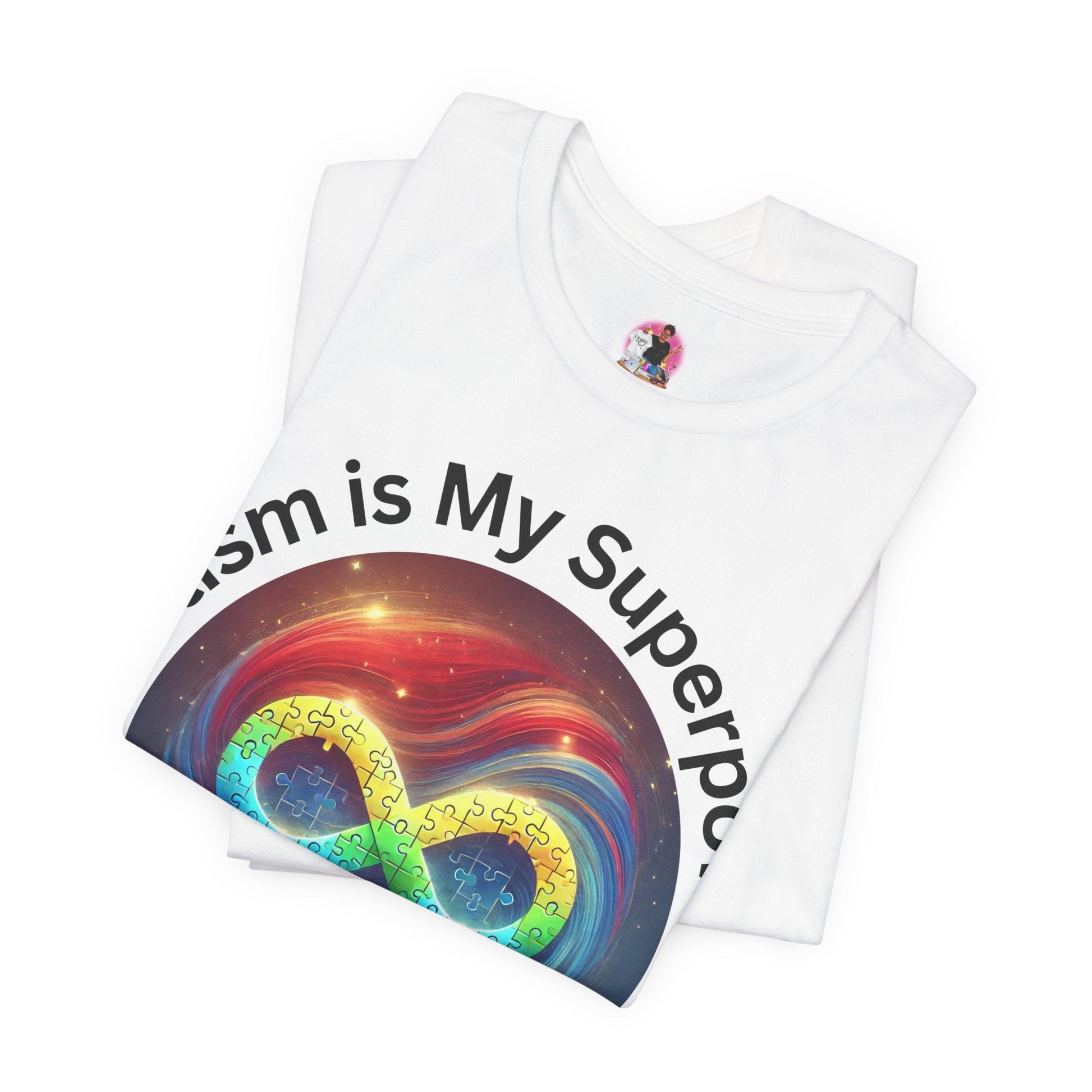 Autism Awareness Unisex Jersey Tee - 'Autism is My Superpower' - Crafts By Q LLC