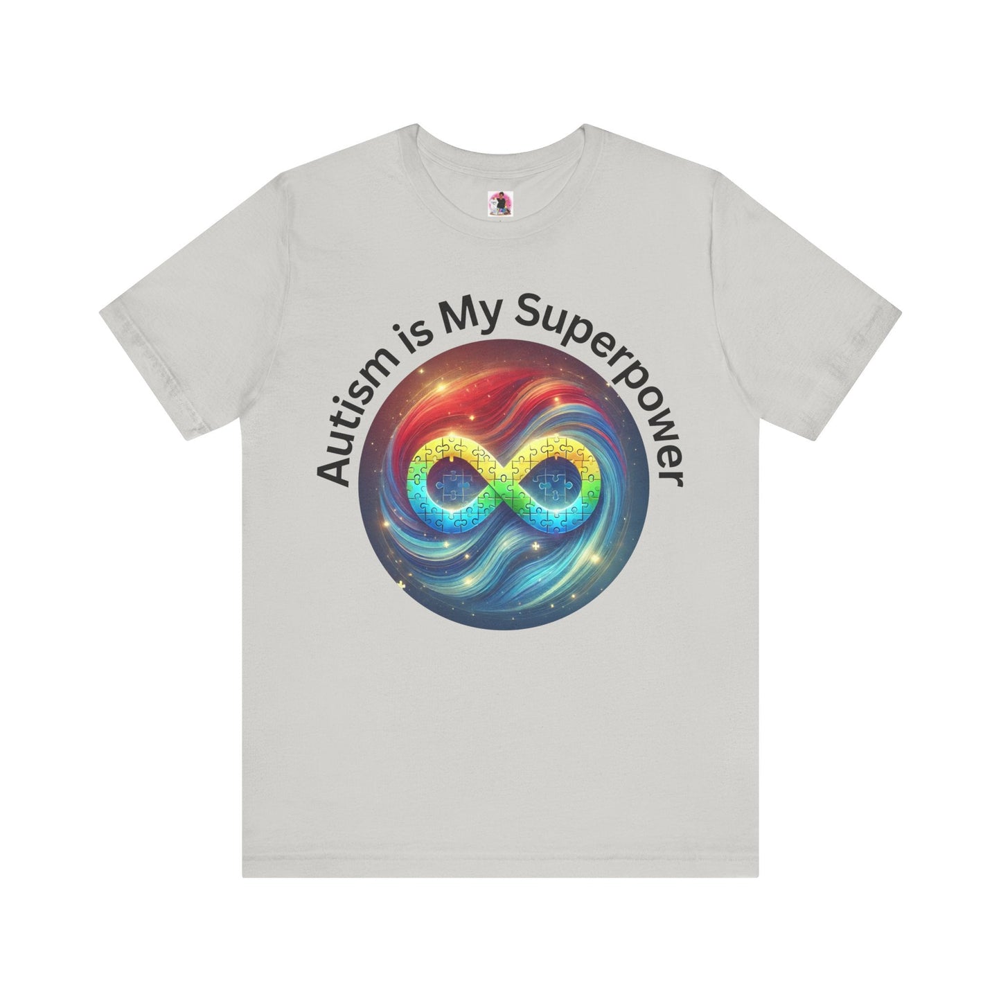 Autism Awareness Unisex Jersey Tee - 'Autism is My Superpower' - Crafts By Q LLC