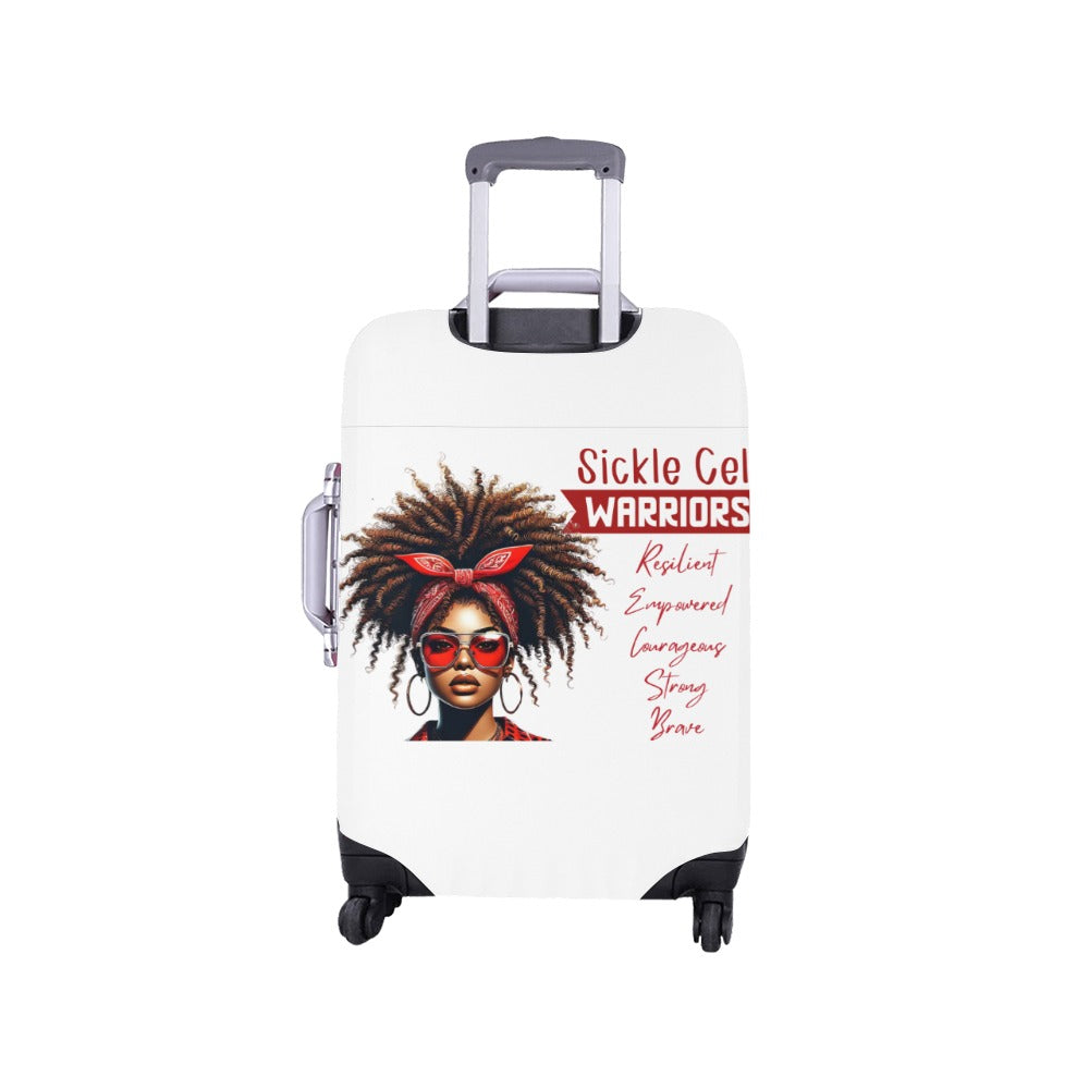 my Sickle cell Awareness small luggage Luggage Cover/Small 18"-21"