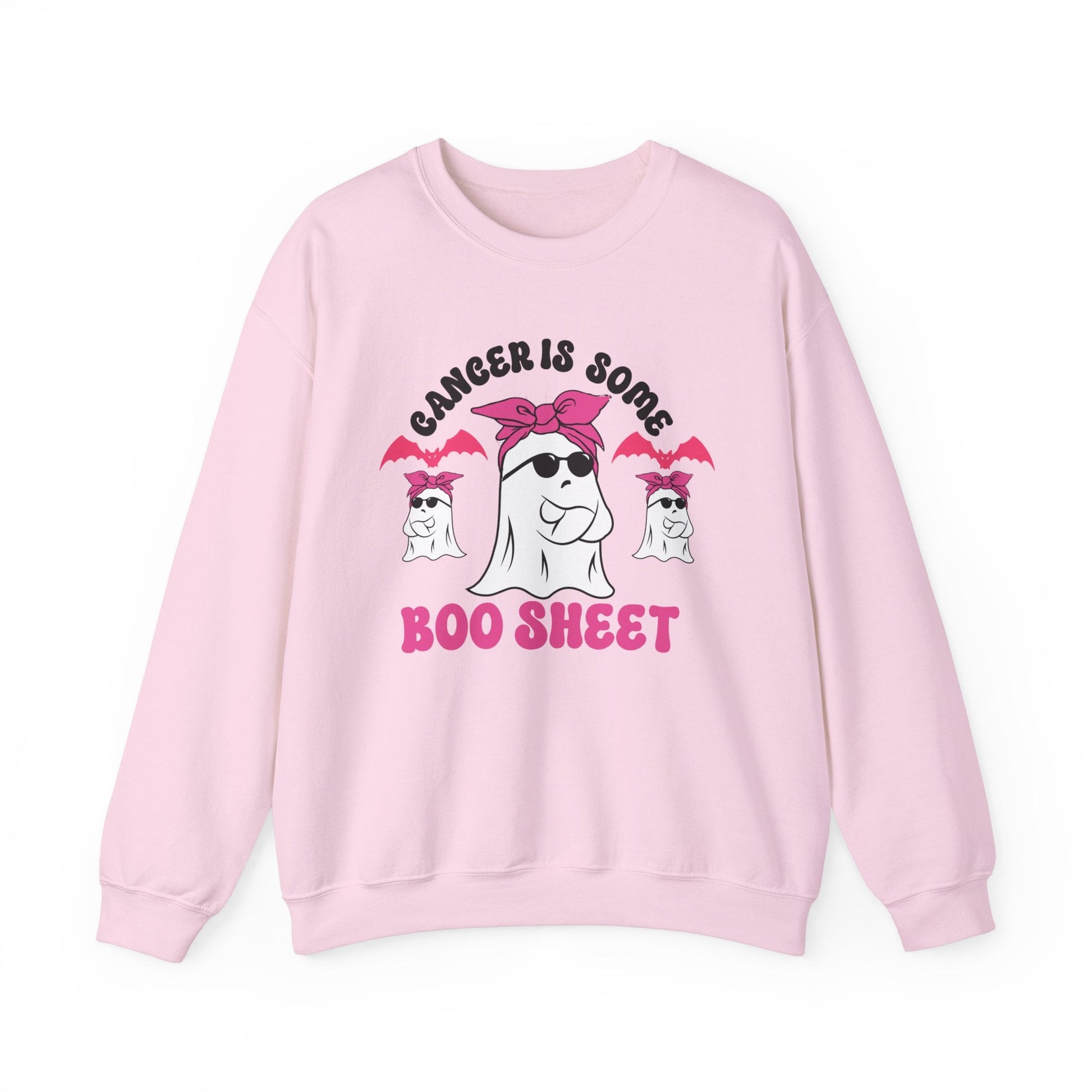 Cancer Is BOO SHEET sweatshirt - Crafts By Q LLC