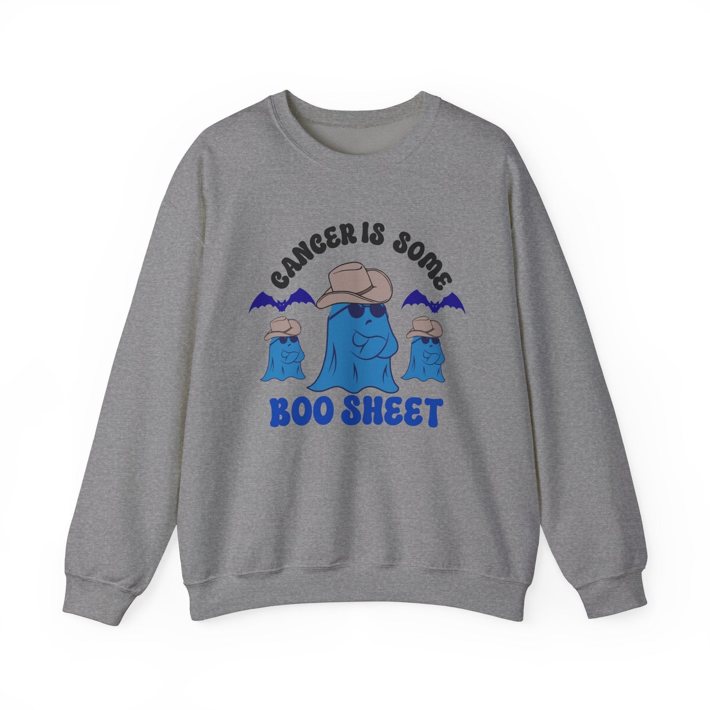 Cancer is Boo Sheet Unisex Sweatshirt - Crafts By Q LLC