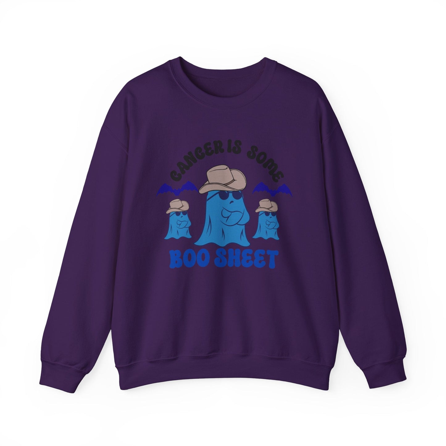 Cancer is Boo Sheet Unisex Sweatshirt - Crafts By Q LLC